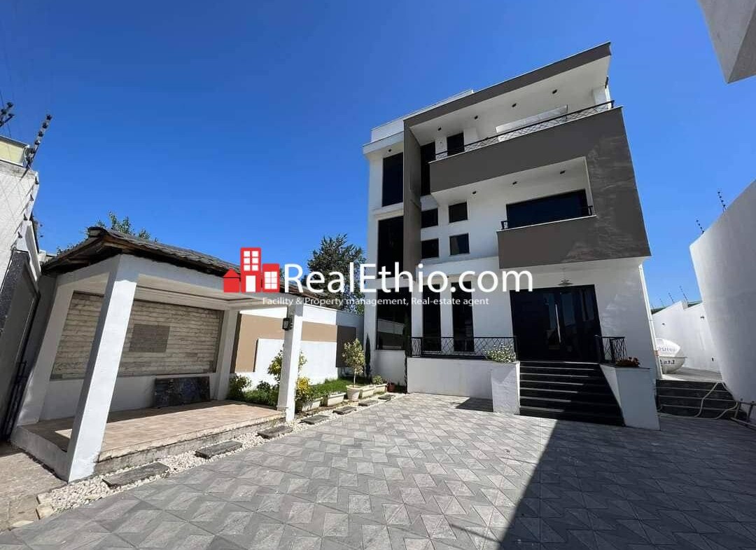 5BR G+2 House For Sale, Yerer Jacros, Addis Ababa, Ethiopia.
