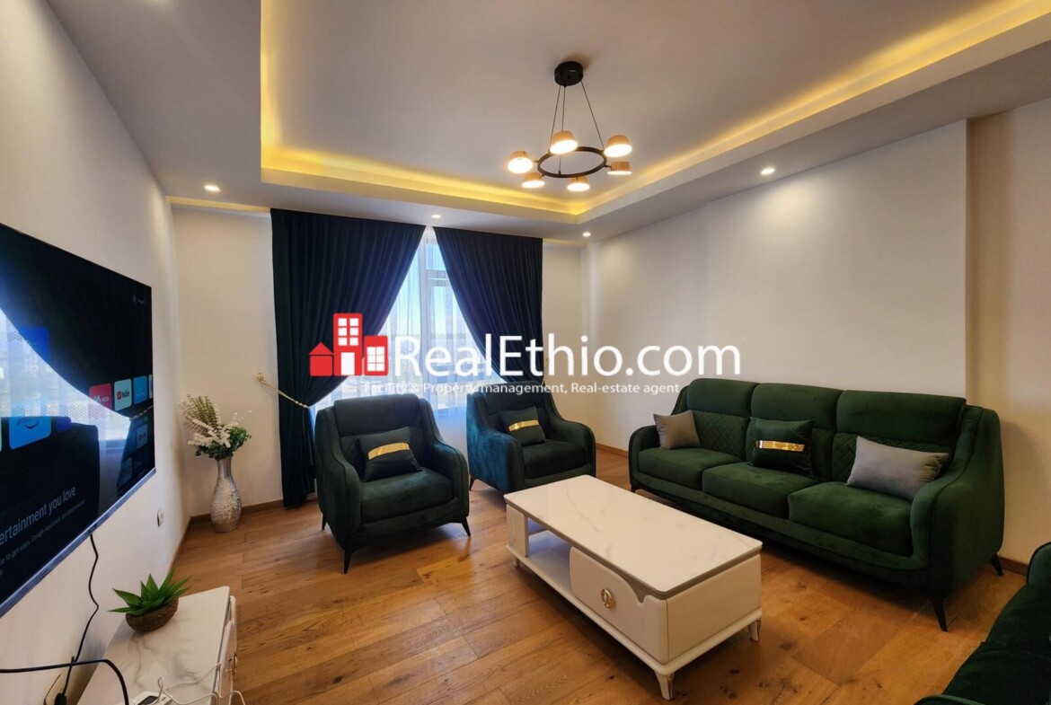 2BR Furnished Apartment for Rent, Bole, Addis Ababa, Ethiopia.