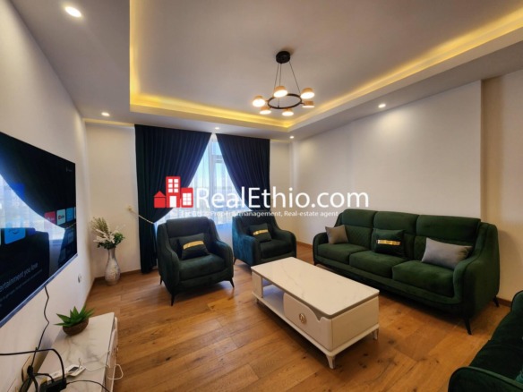 2BR Furnished Apartment for Rent, Bole, Addis Ababa, Ethiopia.