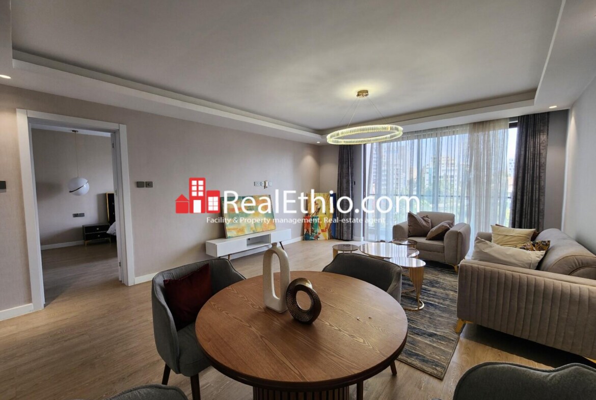 3BR Furnished Apartment for Rent, Bole Japan, Addis Ababa, Ethiopia.
