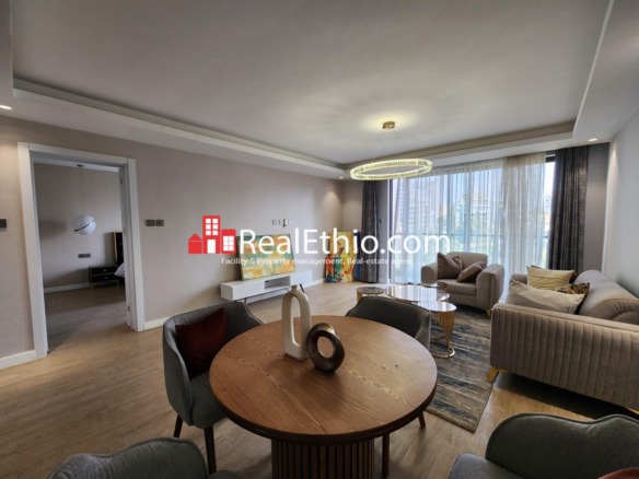 3BR Furnished Apartment for Rent, Bole Japan, Addis Ababa, Ethiopia.