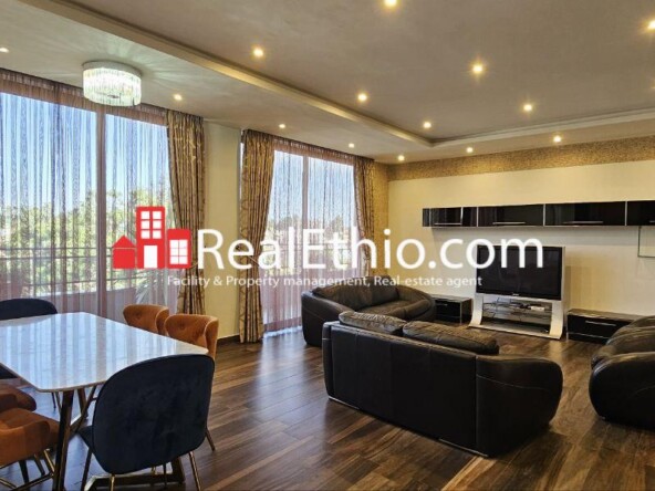 3BR Furnished Apartment for Rent, Gerji Jacros, Addis Ababa, Ethiopia.