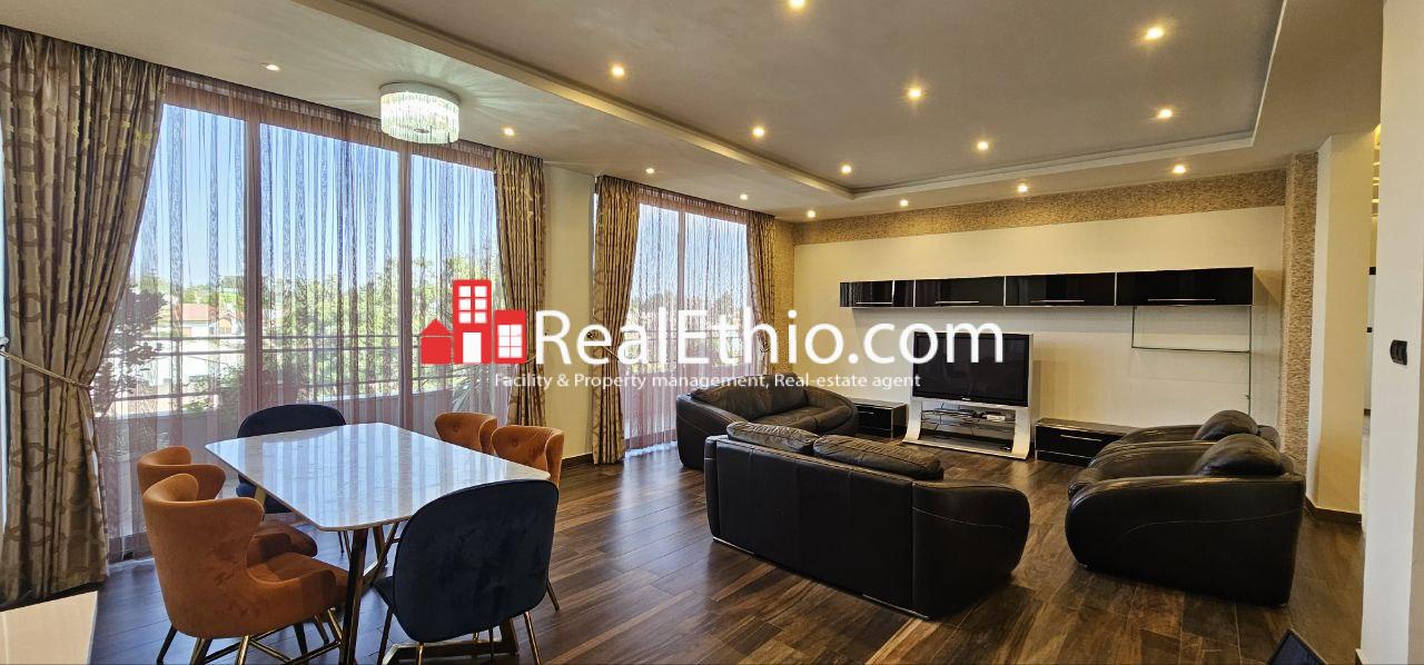 3BR Furnished Apartment for Rent, Gerji Jacros, Addis Ababa, Ethiopia.
