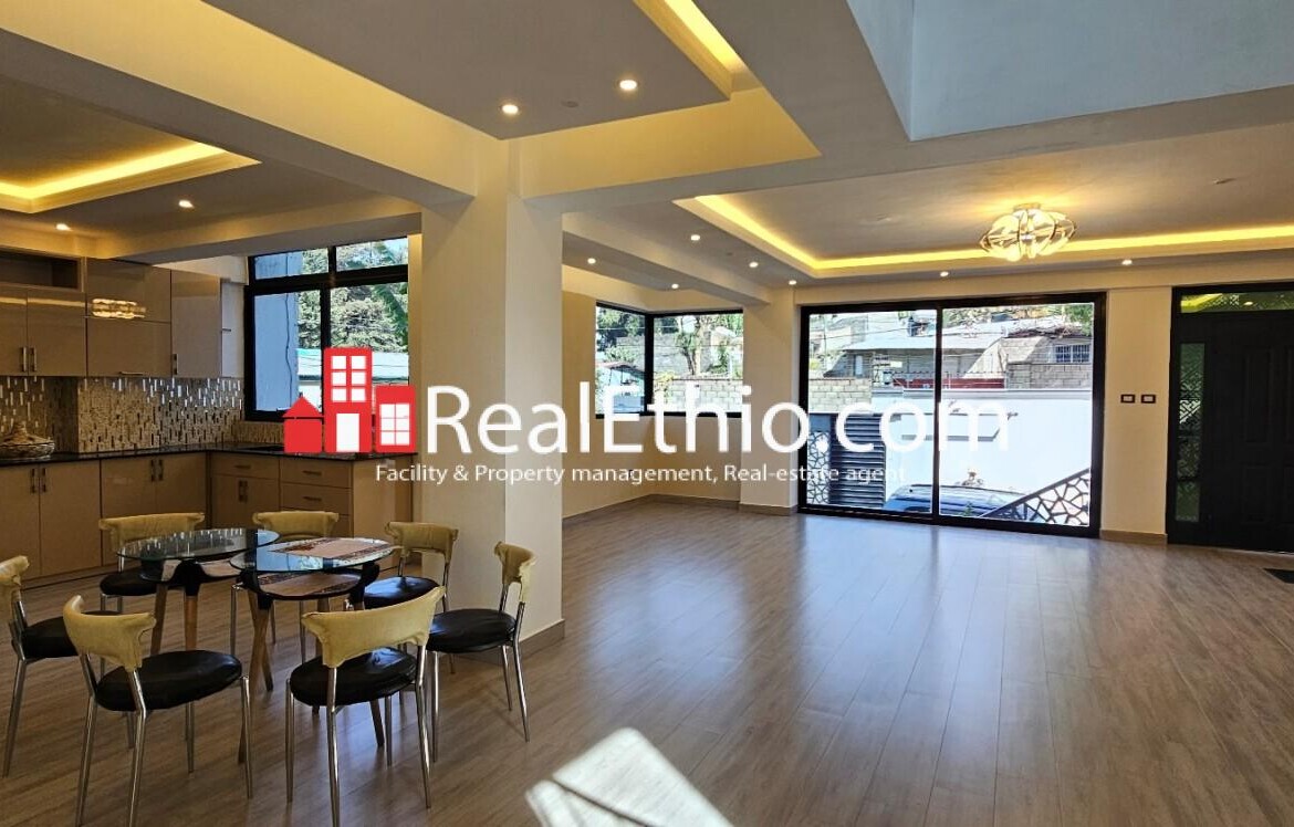 4BR duplex penthouse apartment for rent, Kebena, Addis Ababa, Ethiopia.