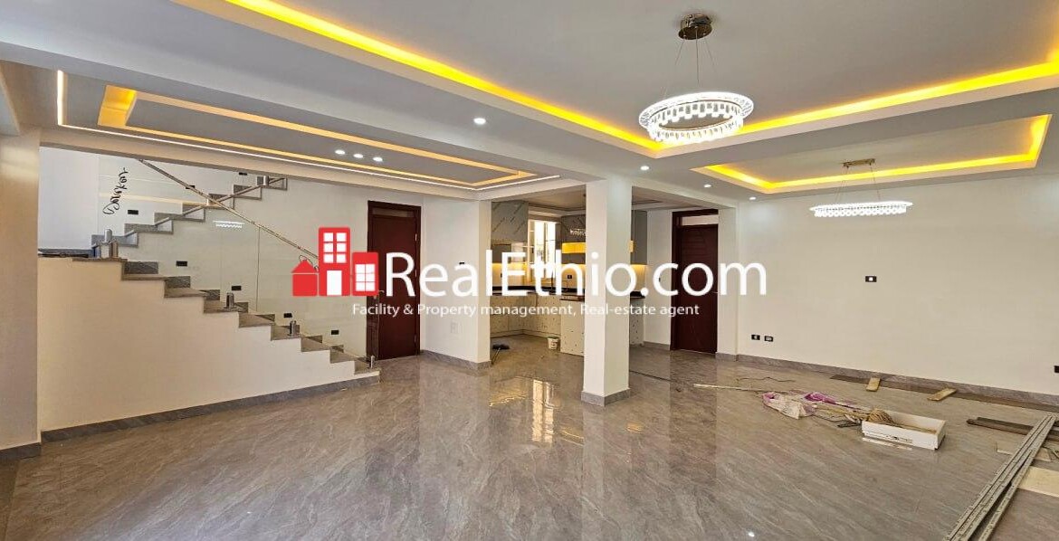 4BR G+2 House for Rent, Ayat Beshale, Addis Ababa, Ethiopia.