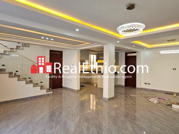 4BR G+2 House for Rent, Ayat Beshale, Addis Ababa, Ethiopia.