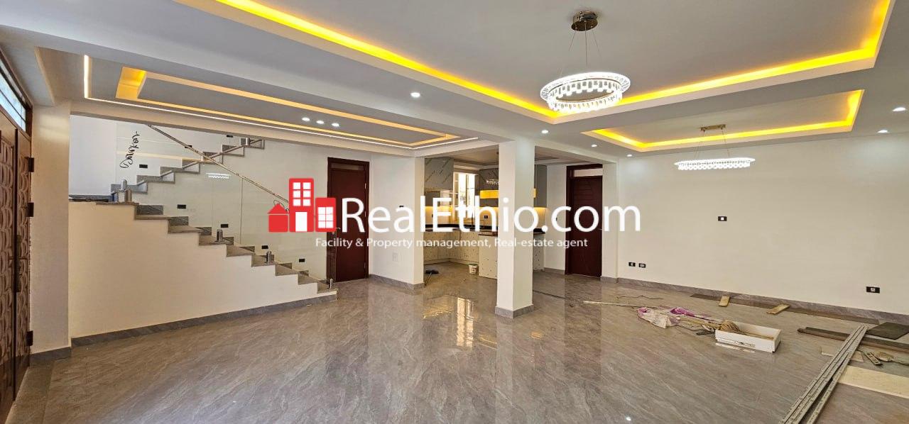 4BR G+2 House for Rent, Ayat Beshale, Addis Ababa, Ethiopia.