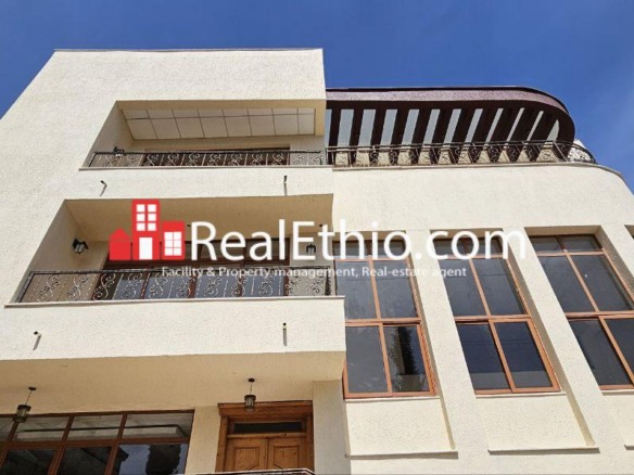 4BR G+2+Basement House for Rent, Torhayloch Old Airport, Addis Ababa, Ethiopia.