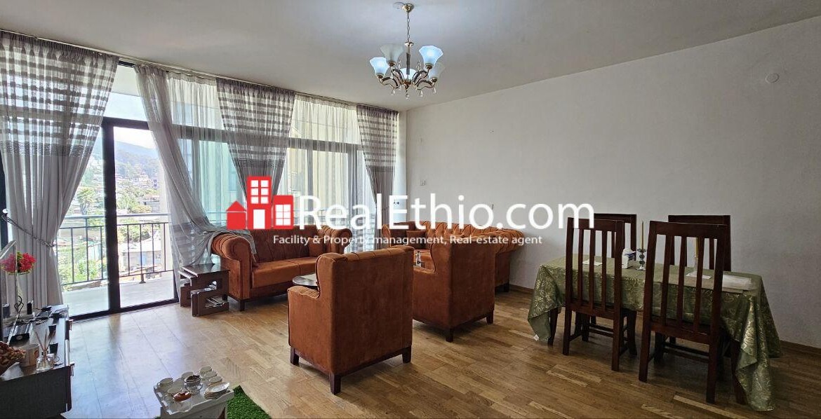 2BR Furnished Apartment for Rent, Addisu Gebeya, Addis Ababa, Ethiopia.