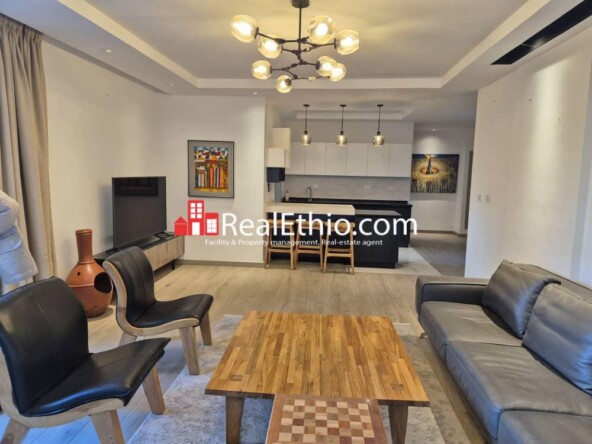 2BR Furnished Apartment for Rent, Bole Rwanda, Addis Ababa, Ethiopia.