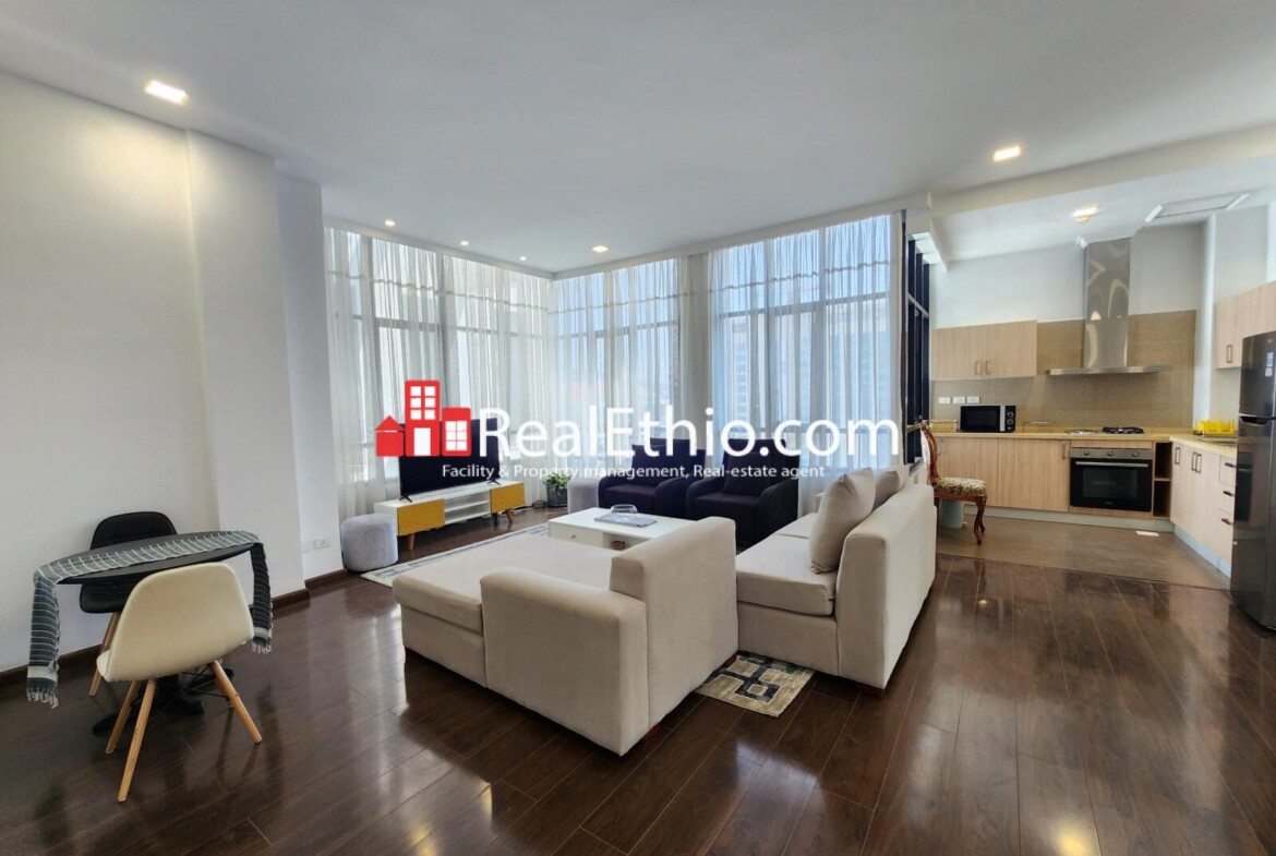 2BR Furnished Apartment for Rent, Kasanchis, Addis Ababa, Ethiopia.
