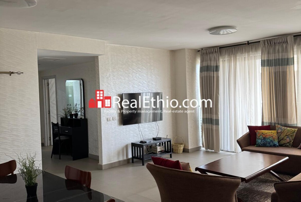 3BR Furnished Apartment for Rent, Bisrate Gebiel, Addis Ababa, Ethiopia.