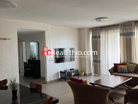 3BR Furnished Apartment for Rent, Bisrate Gebiel, Addis Ababa, Ethiopia.