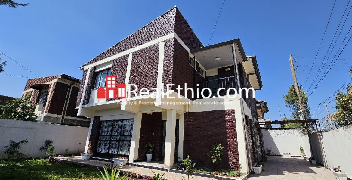 3BR G+1 Furnished House for Rent, Ayat Zone 8, Addis Ababa, Ethiopia.
