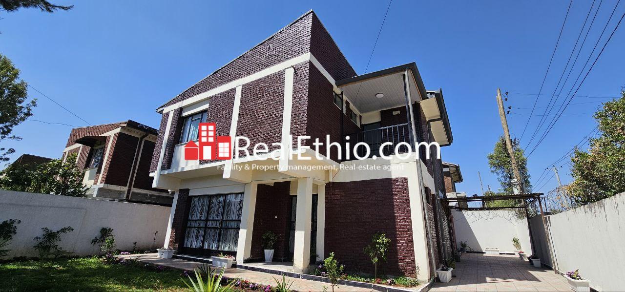 3BR G+1 Furnished House for Rent, Ayat Zone 8, Addis Ababa, Ethiopia.