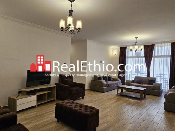 4BR Furnished Apartment for Rent, Ayat Beshale, Addis Ababa, Ethiopia.