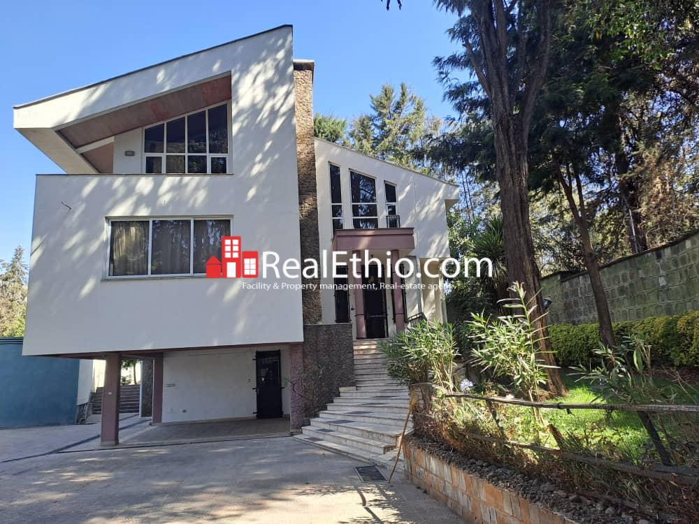 5BR G+2 House for Rent, Torhayloch, Addis Ababa, Ethiopia.