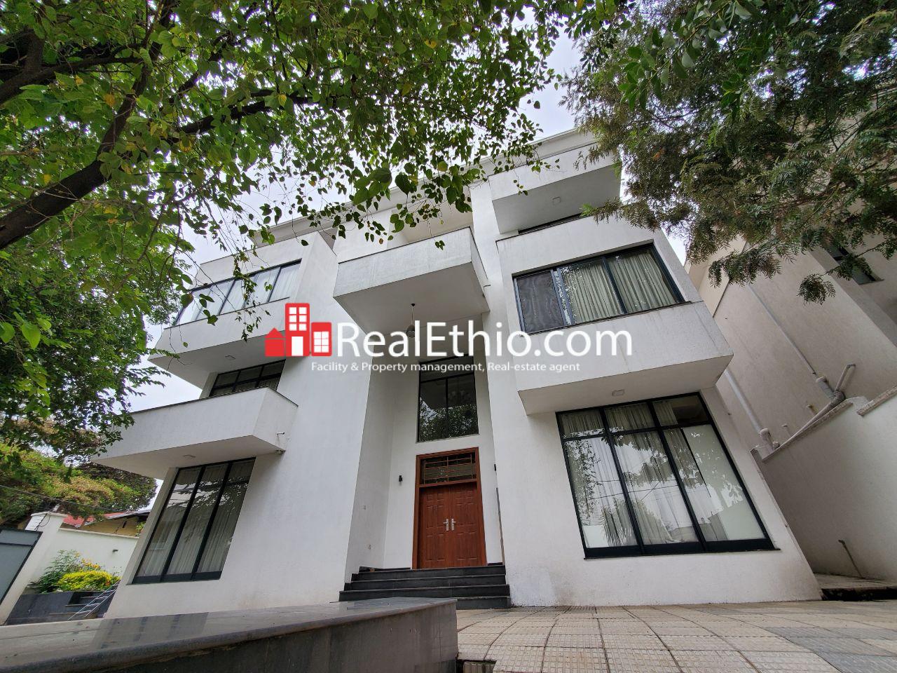 7BR G+3 House for Rent, Bisrate Gebriel, Addis Ababa, Ethiopia.