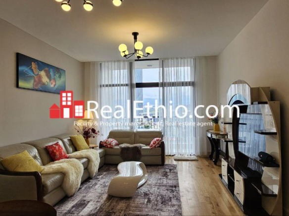 1BR Fully Furnished Apartment for Rent, Legehar, Addis Ababa, Ethiopia.