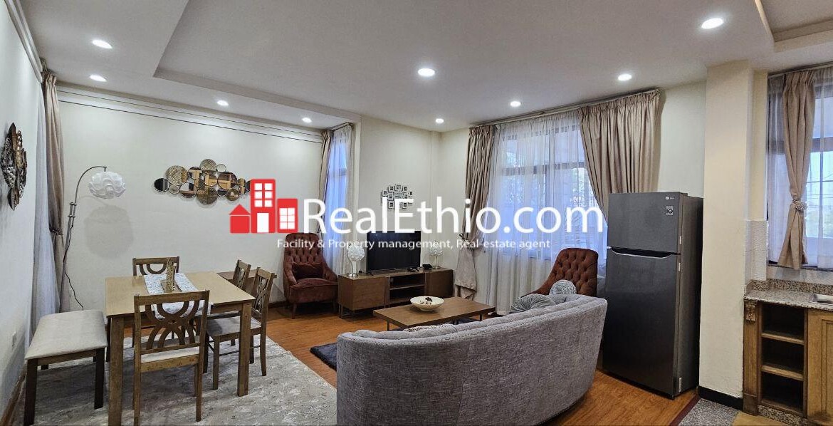 2BR Furnished Apartment for Rent, Bisrate Gebriel, Addis Ababa, Ethiopia.