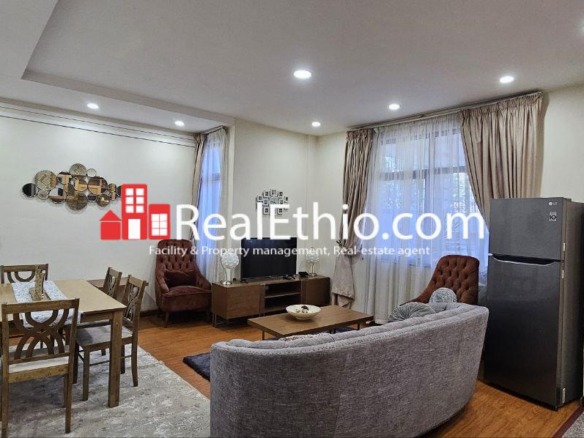 2BR Furnished Apartment for Rent, Bisrate Gebriel, Addis Ababa, Ethiopia.