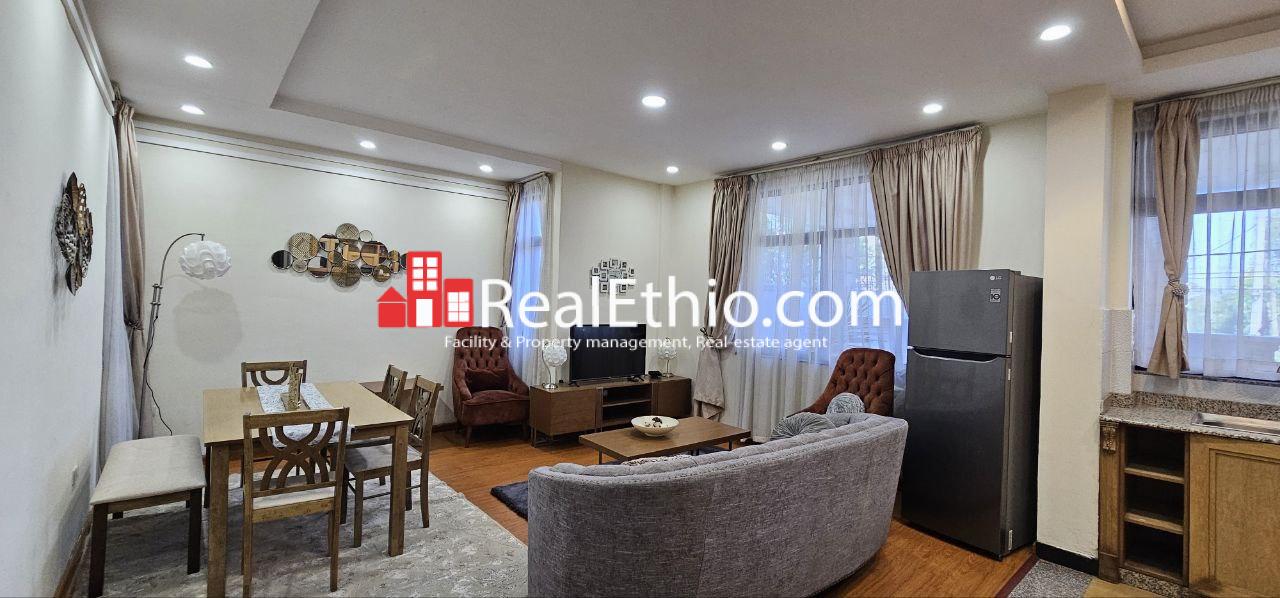 2BR Furnished Apartment for Rent, Bisrate Gebriel, Addis Ababa, Ethiopia.