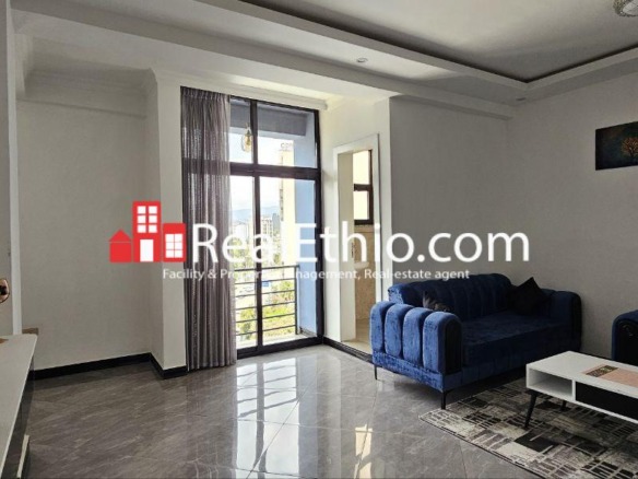 2BR Furnished Apartment for Rent, Megenagna Kokeb building, Addis Ababa, Ethiopia.