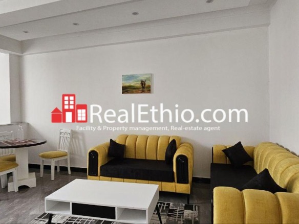 2BR Furnished Apartment for Rent, Megenagna Kokeb building, Addis Ababa, Ethiopia.