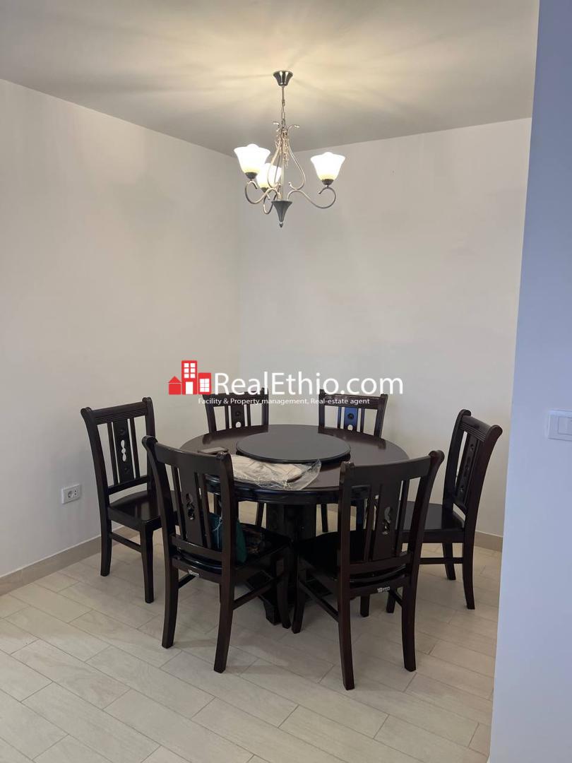 2BR Furnished Apartment for Rent, Mexico, Addis Ababa, Ethiopia.