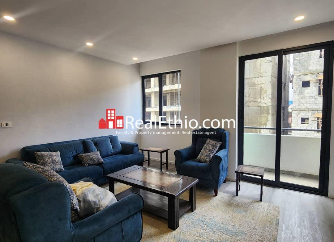 2BR Furnished Apartment for Rent, Olympia, Addis Ababa, Ethiopia.
