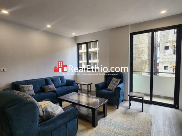 2BR Furnished Apartment for Rent, Olympia, Addis Ababa, Ethiopia.