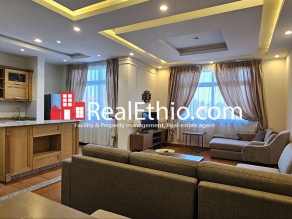 3BR Furnished Apartment for Rent, Bisrate Gebriel, Addis Ababa, Ethiopia.