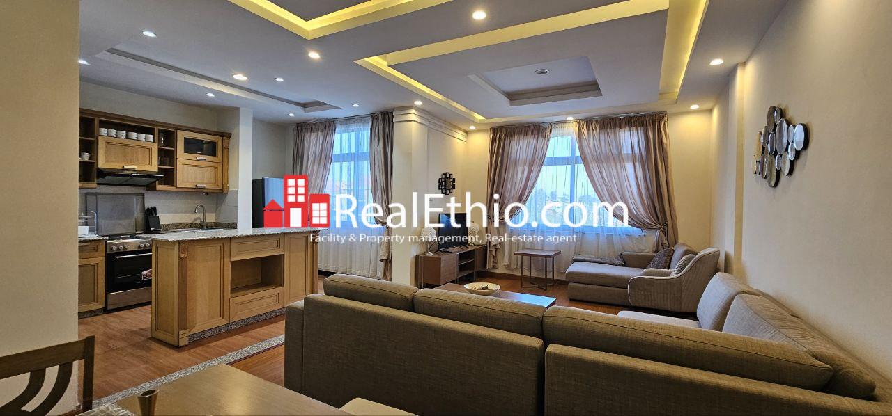 3BR Furnished Apartment for Rent, Bisrate Gebriel, Addis Ababa, Ethiopia.