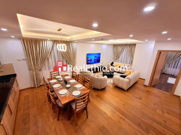 3BR Furnished Apartment for Rent, Bole Brass, Addis Ababa, Ethiopia.