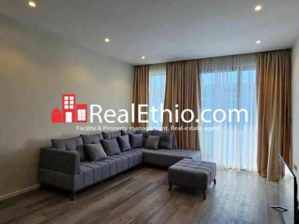 3BR Furnished Apartment for Rent, Bole Olympia, Addis Ababa, Ethiopia.