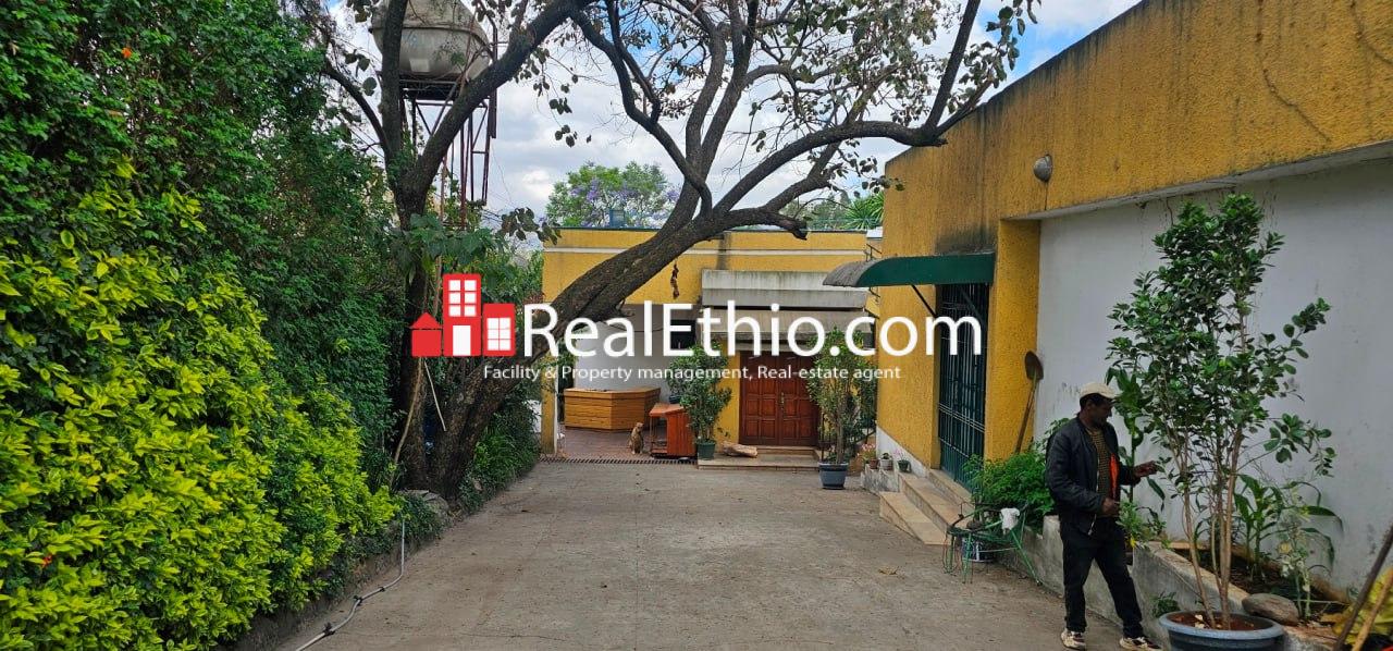 3BR Ground + Basement + Terrace House for Rent, Mekanisa Abo, Addis Ababa, Ethiopia.