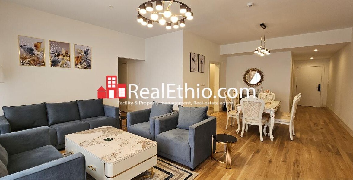 4BR Fully Furnished Apartment for Rent, Legehar, Addis Ababa, Ethiopia.