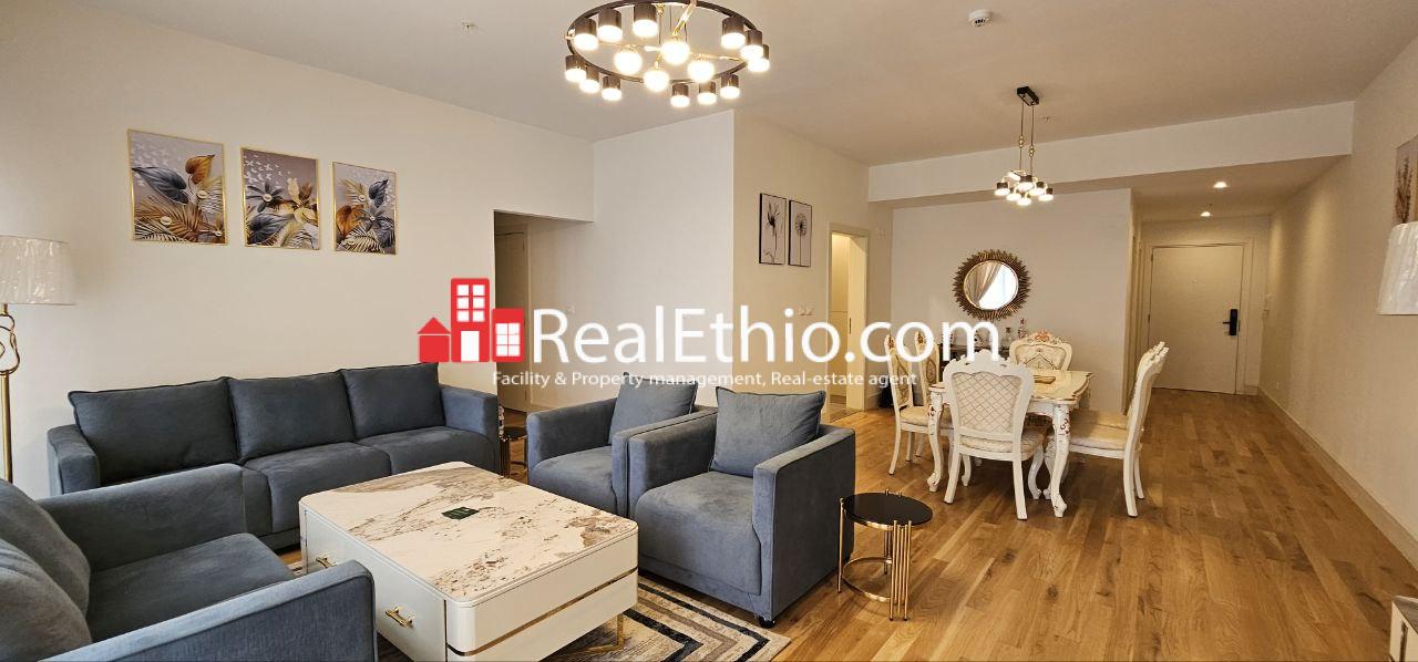 4BR Fully Furnished Apartment for Rent, Legehar, Addis Ababa, Ethiopia.