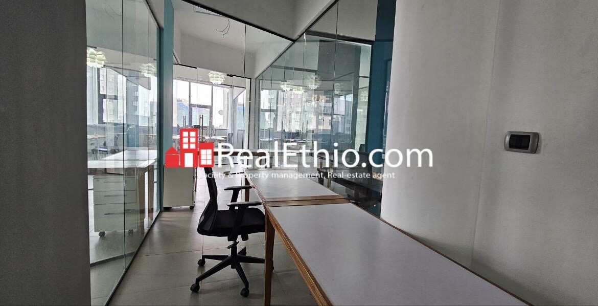 Furnished and Serviced Office for Rent, Bole, Addis Ababa, Ethiopia.
