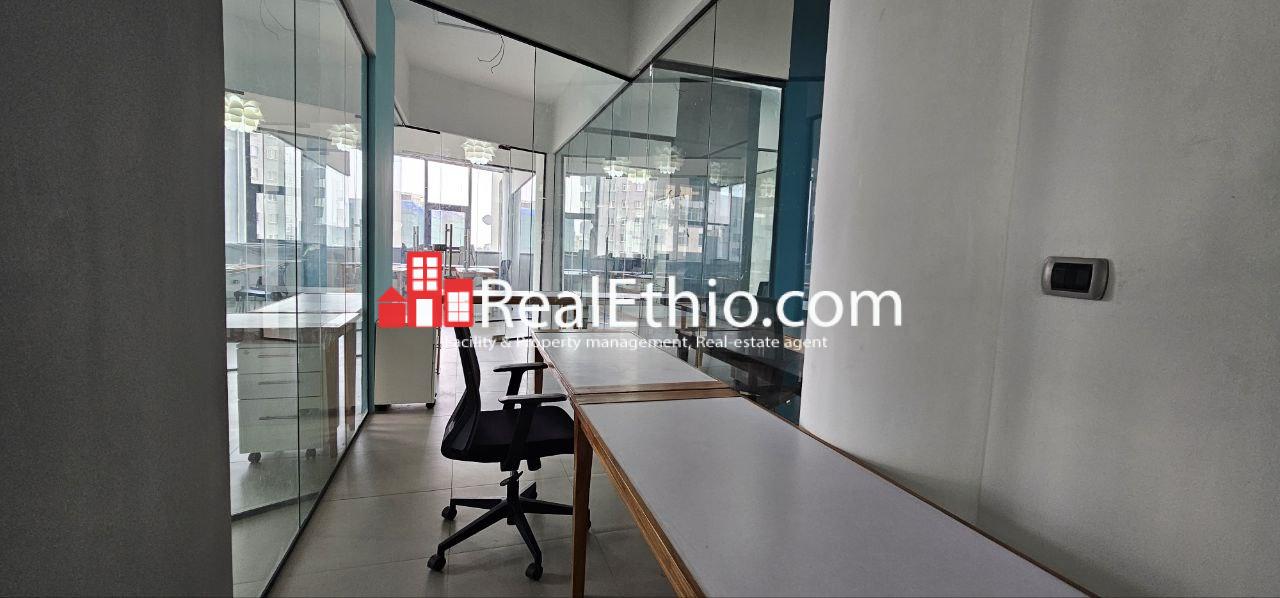 Furnished and Serviced Office for Rent, Bole, Addis Ababa, Ethiopia.