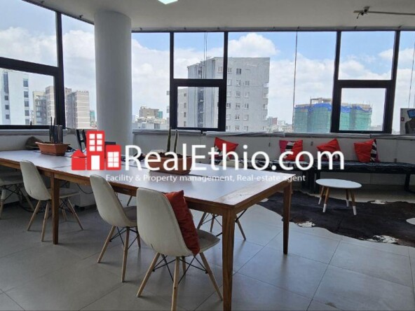 Furnished and Serviced Shared Office Space for Rent, Bole, Addis Ababa, Ethiopia.