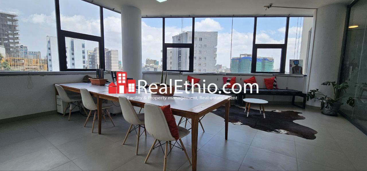 Furnished and Serviced Shared Office Space for Rent, Bole, Addis Ababa, Ethiopia.