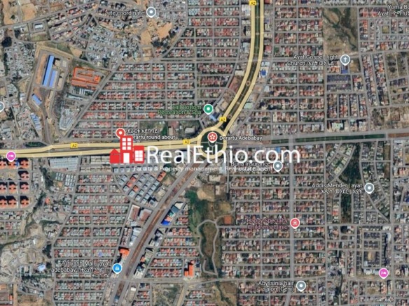 Land for Sale, Ayat Round about, Addis Ababa, Ethiopia.
