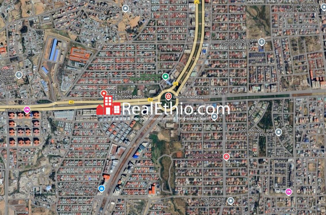 Land for Sale, Ayat Round about, Addis Ababa, Ethiopia.