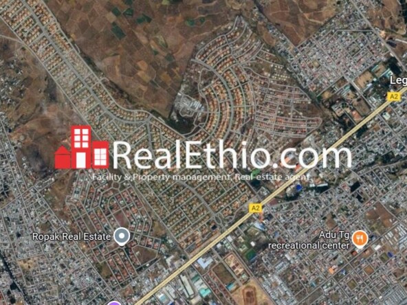 Land for Sale, Legetafo Sheger City, Oromia, Ethiopia.