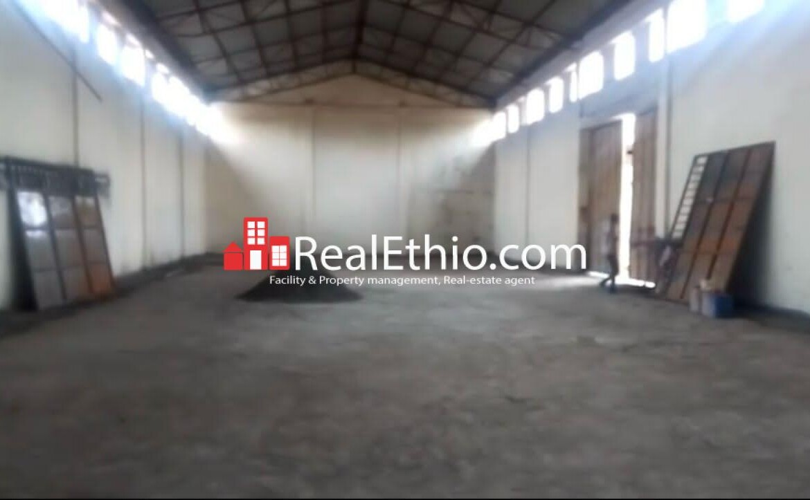 Warehouse or Store for Sale, Kality around Crown, Addis Ababa, Ethiopia.