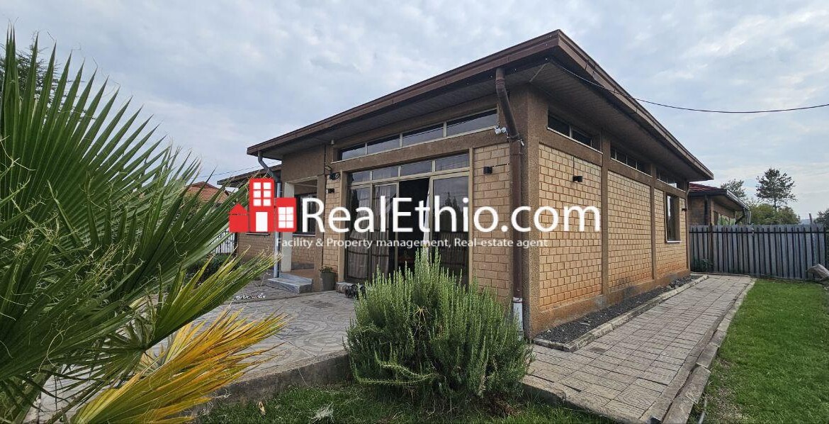 2BR fully Furnished Villa House for rent, Legetafo Ropack, Sheger City, Oromia, Ethiopia.