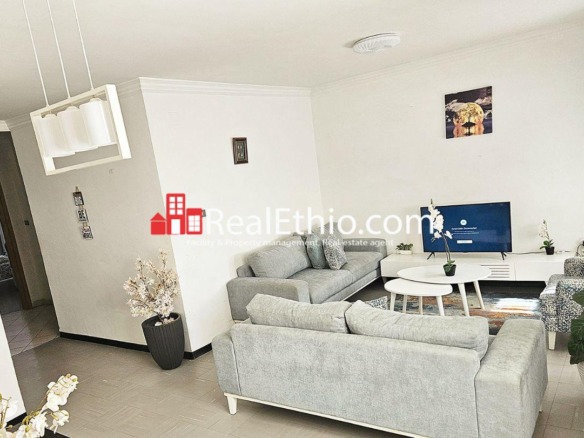 2BR Furnished Apartment for Rent, Gerji Sunshine, Addis Ababa, Ethiopia.