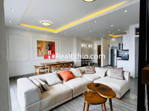 2BR Furnished Apartment for Rent, Sarbet, Addis Ababa, Ethiopia.