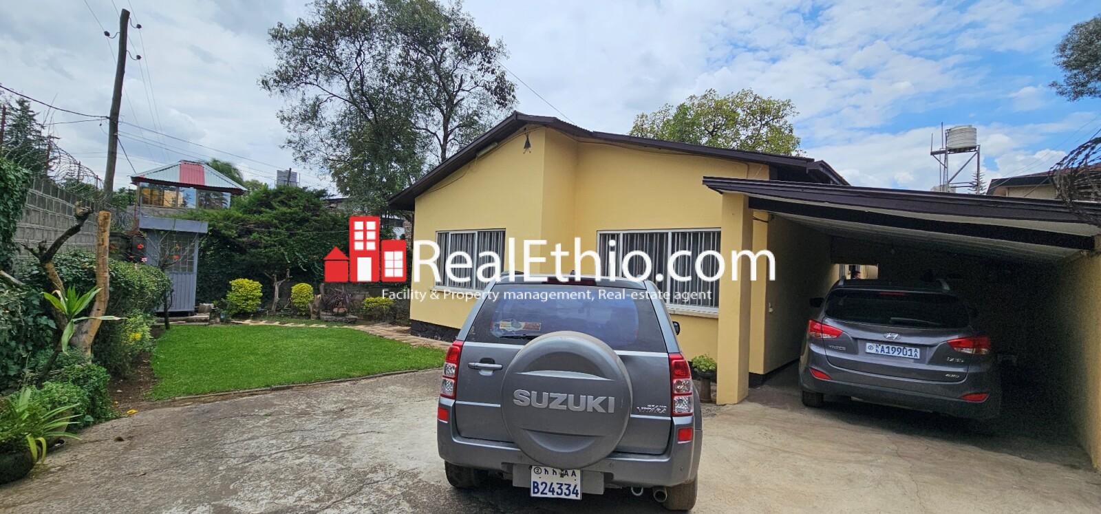 3 bedroom Villa House for rent, Old Airport or Torhailoch, Addis Ababa, Ethiopia.